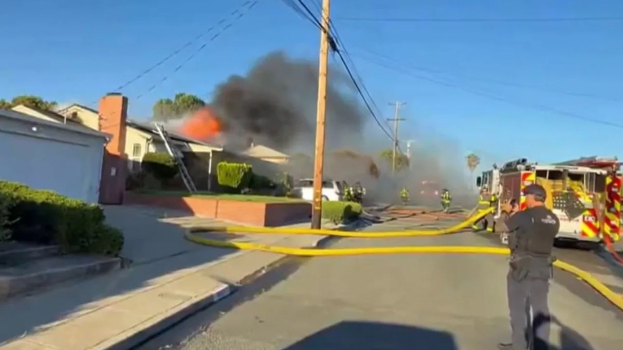 Antioch House Fire Leaves Two Injured, One Rushed to Hospital by Air Ambulance