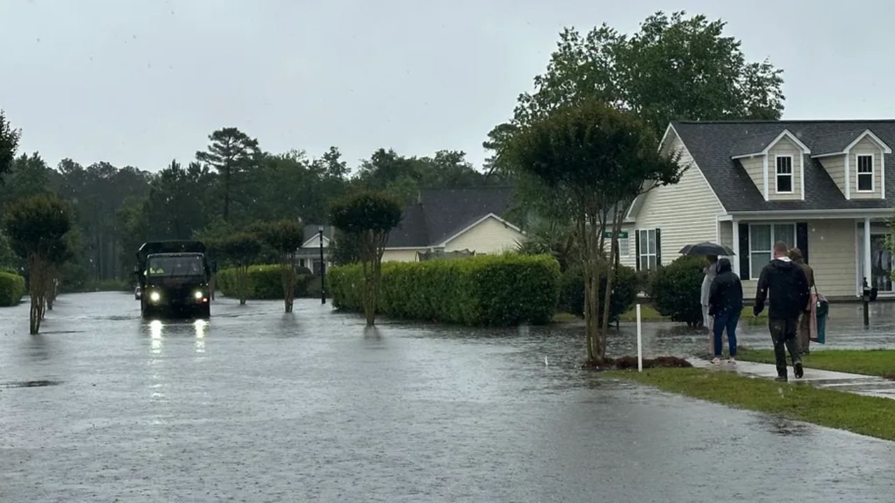 Severe Storms and Flash Flood Threat Shift to Carolinas as Cold Front Moves Southeast