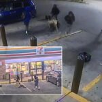 Shocking Video Shows 74-Year-Old Man Attacked byArmed Group Outside Baltimore 7-Eleven